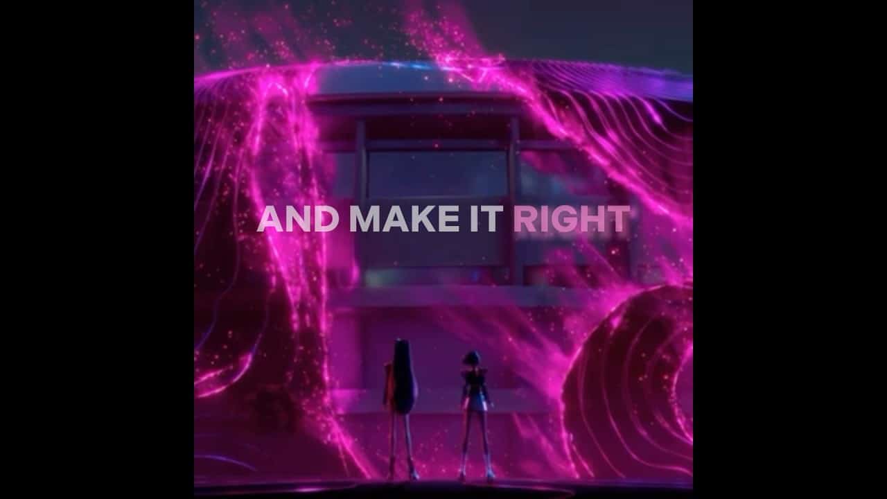 A scene from 'Until The Dark Meets The Light' showcasing Rumi battling her inner demons.