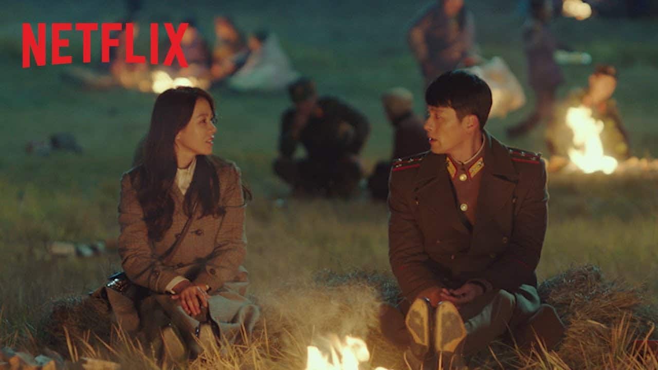 A scene from a popular K-Drama showcasing a romantic moment between the lead characters.